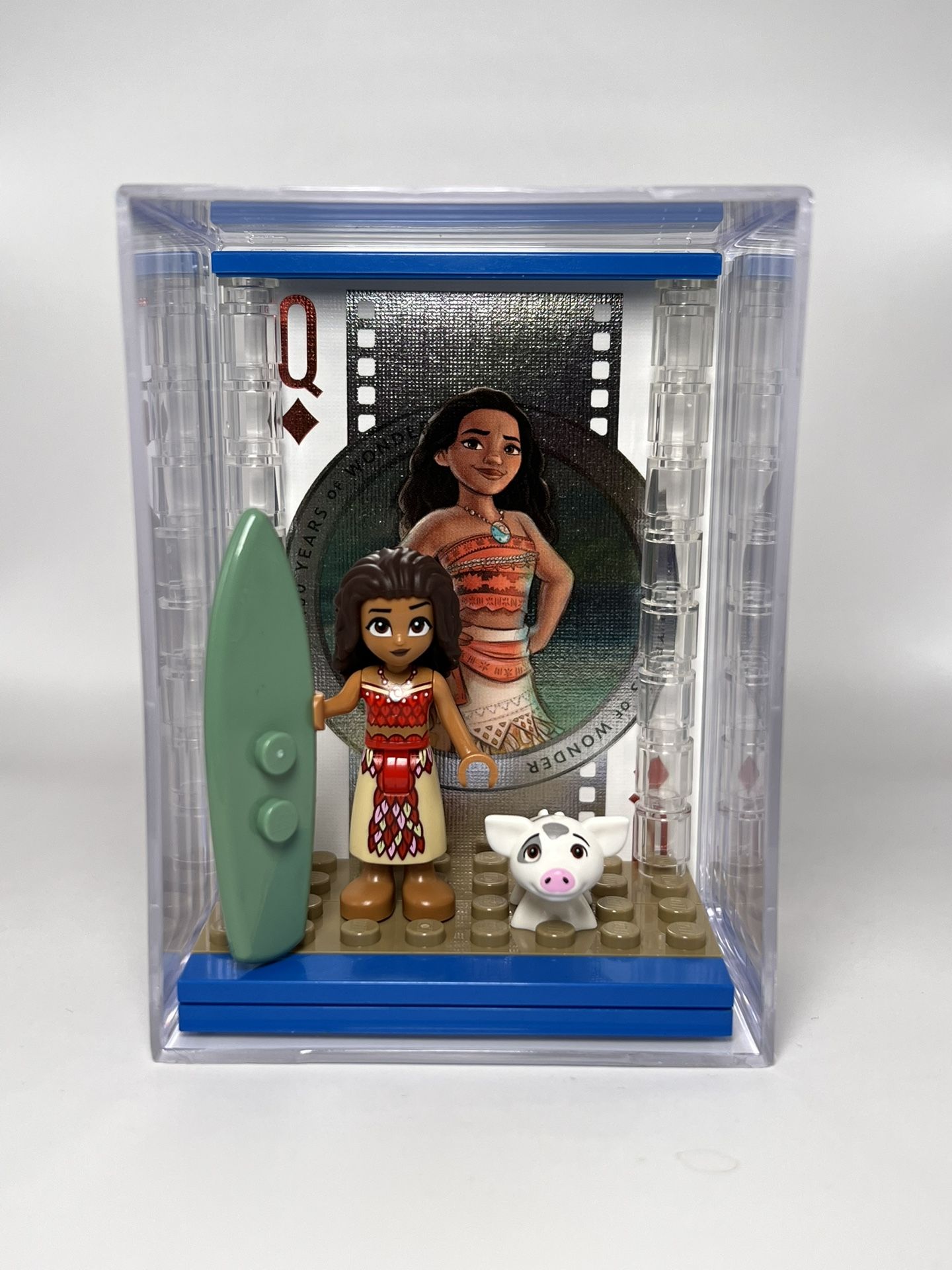 Collectible Force Pack Minifigure Display Case For Lego Disney Moana