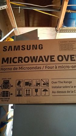 Samsung microwave oven