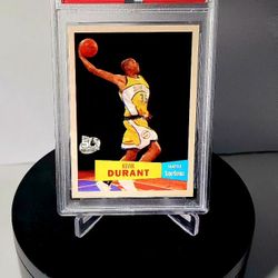 2007-08 Topps Kevin Durant 1957-58 Variations Rookie RC #112 PSA 8