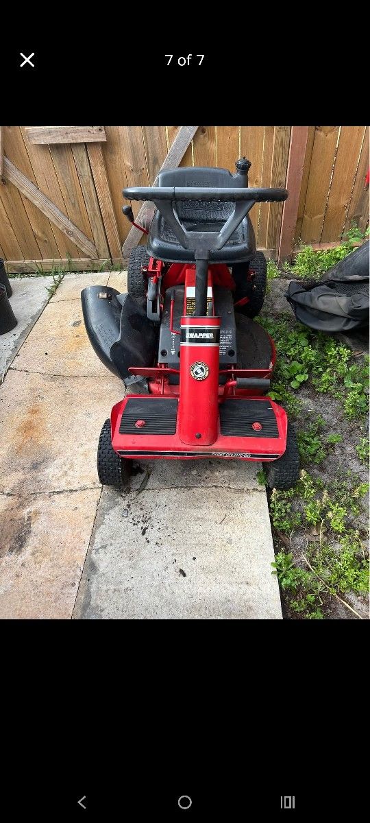 Snapper Riding Mower Works Great 928 New Battery Key Start