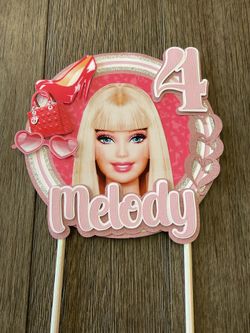 Barbie Cake Topper 
