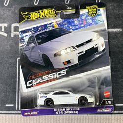 Hot Wheels Skyline R 33 Gtr Modern Classics 