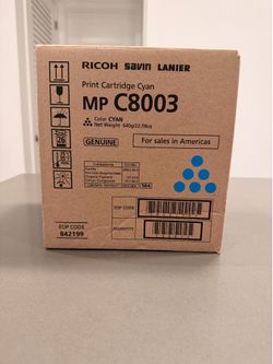 Ricoh Toner Cyan C8003