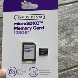 MicroSD infinitive memory card 128gb
