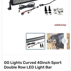 GG Lighting Curved Light Bar 