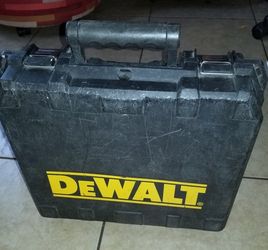 Dewalt Drill Empty Case Nice And Clean Size 13" Tall X 15"Lenghth X 5"Wide