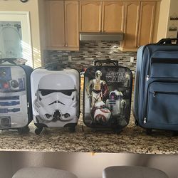 Child and adult Suit cases for travel or sport Star Wars