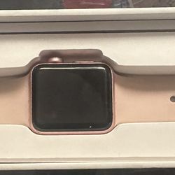 Apple Watch Series 2 38mm Rose Gold w/ Pink Sport Band