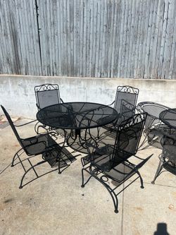 Steel Patio furniture set