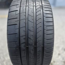USED (W6) 265 30 20 PIRELLI P ZERO MGT PZ4  90% TREAD 