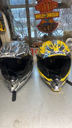 Dirtbike helmets