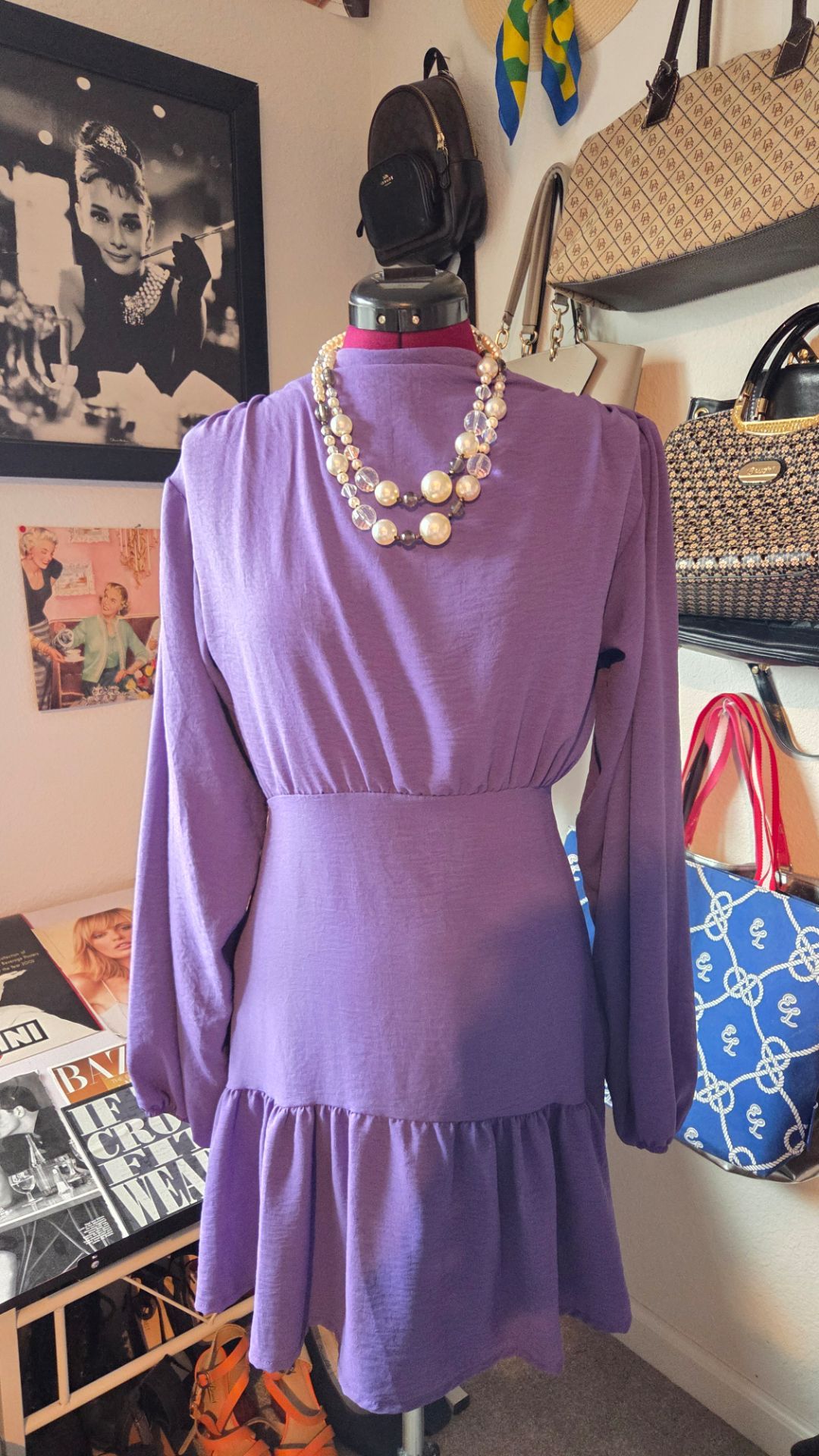 Boohoo brand Purple Dress