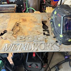 Custom metal Signs, Plasma CNC art, Monograms, Nameplates, Etc.