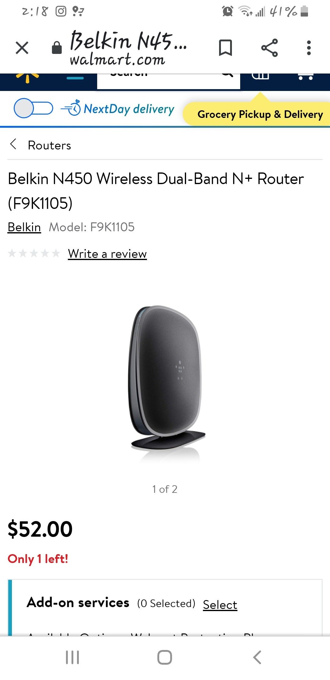 Belkin n450 wireless router