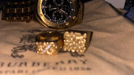 Gold Plated Nugget Rings ( Nugget Ring Sold!!)
