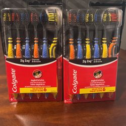 Colgate 6pk Toothbrushes
