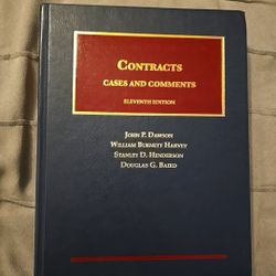 Contracts Cases And Comments Eleventh Edition (Dawson, Harvey, Henderson, Baird) Legal Law Book