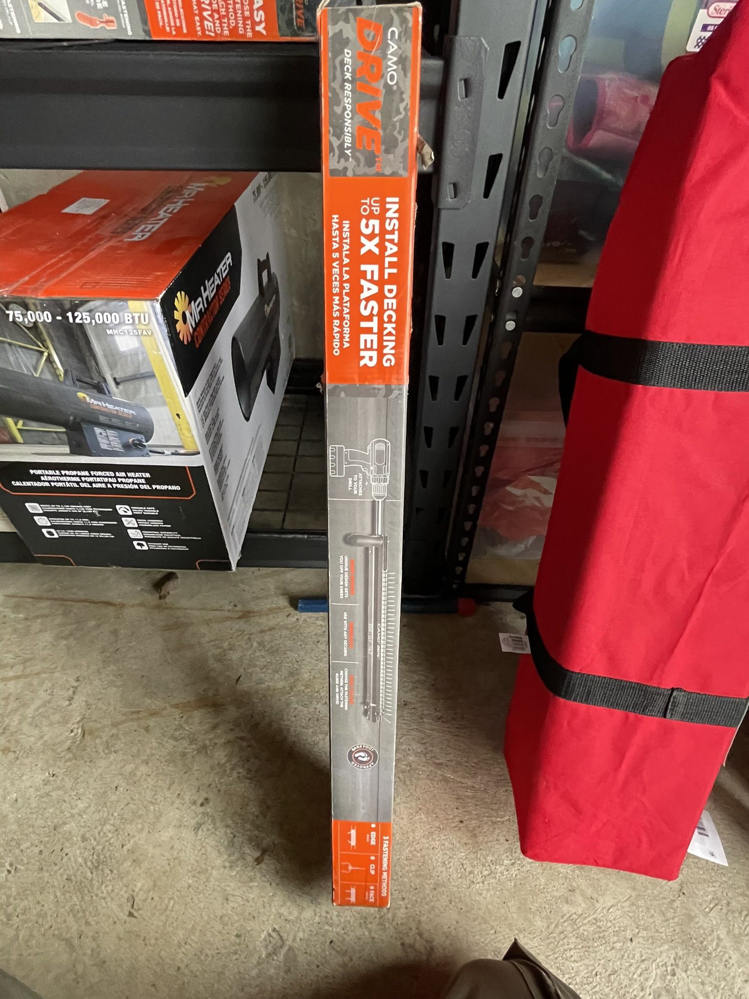 CAMO Tool Drive Collated Stand-Up Decking (Brand New )