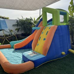 Splash And Slide Inflatable Bounce House