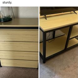 Dresser and TV stand