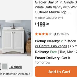 Bathroom Vanity cabinet Only