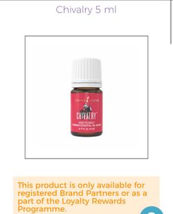 Chivalry 5 mL Young Living Essential Oils