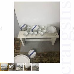 Brand new never used dinnerware set