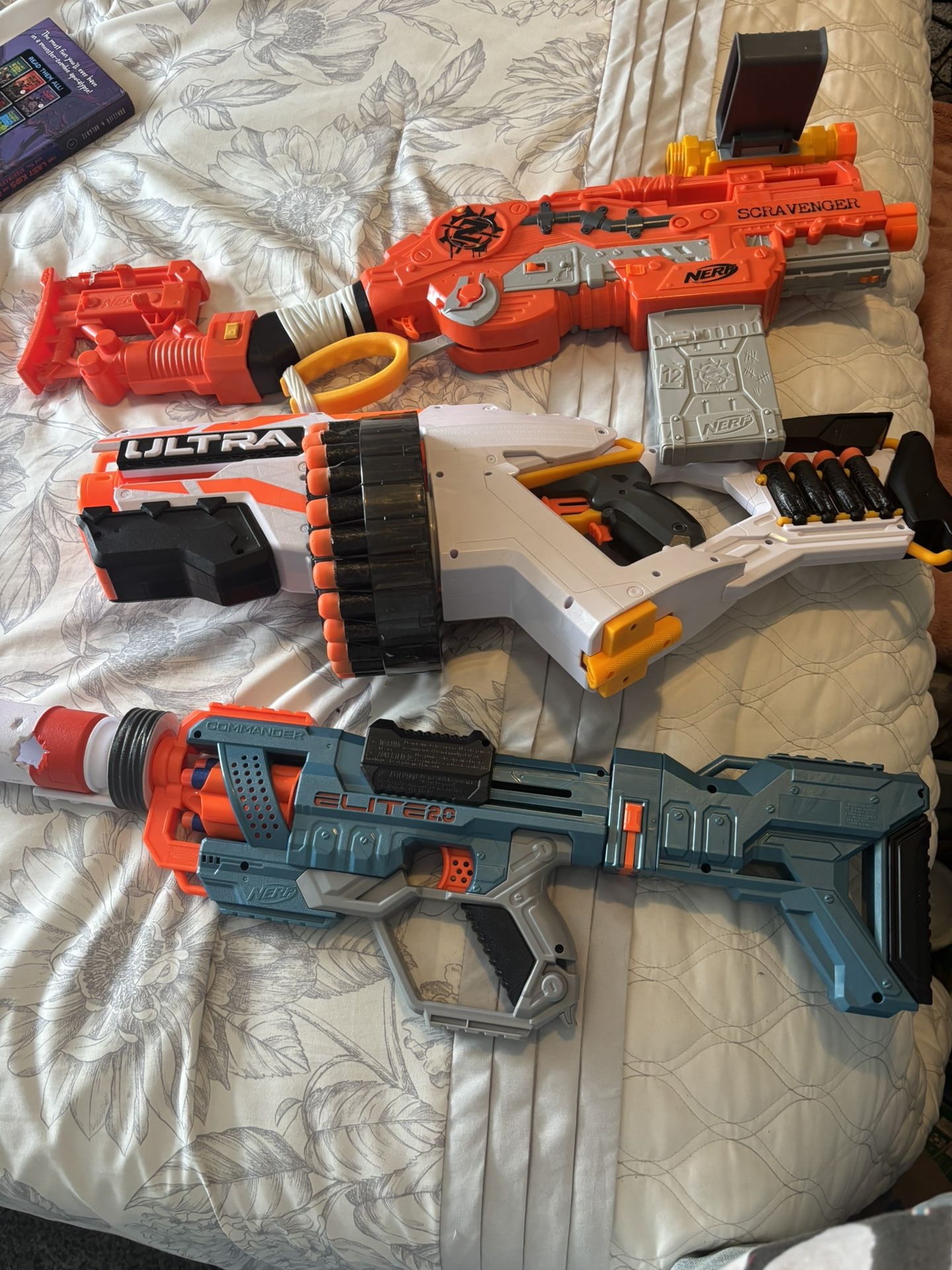 Nerf Guns (elite, Ultra And Scavenger)