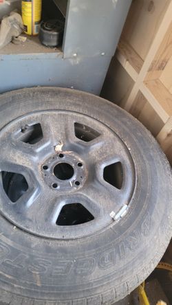 17" Steel Jeep Rims
