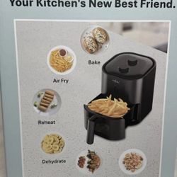 KITCHEN ACE 4.2 QUART  AIR FRYER  BLACK 