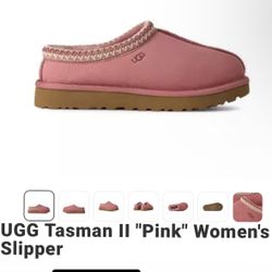 Sizes 8w & 9w UGG Tasman II "Pink" Women's Slipper