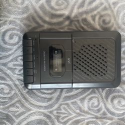 Cassette Tape Recorder/Player with mic