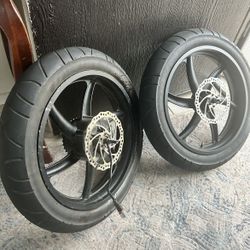 Juiced Hyper Scorpion Supermoto Tires 