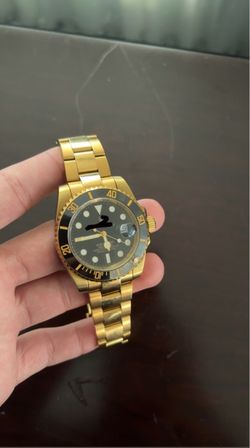 Submariner Yellow Gold Black Dial