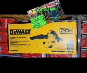 Dewalt 20v Xr Cordless Hand Vacuum Tool-only $120 FIRM PICKUP ONLY 