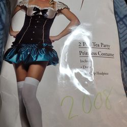 Adult XS Tea Party Princess Costume
