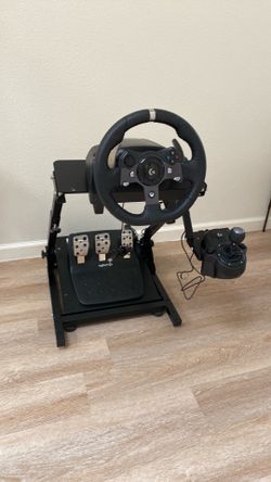 Logitech racing wheel and pedals for Xbox