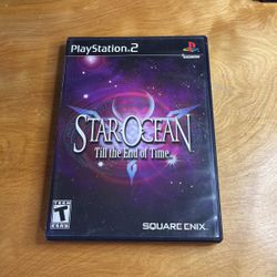 PlayStation 2 / PS2 - Star Ocean Till The End Of Time