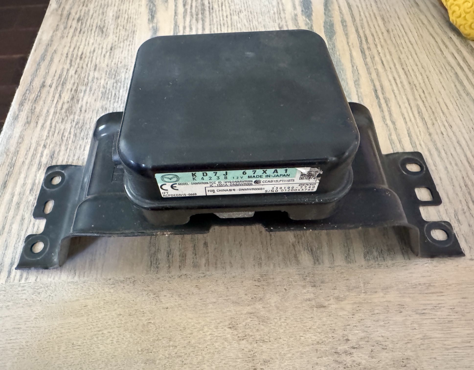 Camera/Projector Radar Unit Adaptive Cruise Control Fits 2018-2024 Mazda CX5/CX6/CX9 