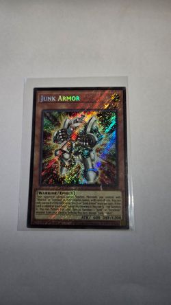 Yu-Gi-Oh Junk Armor Secret Rare