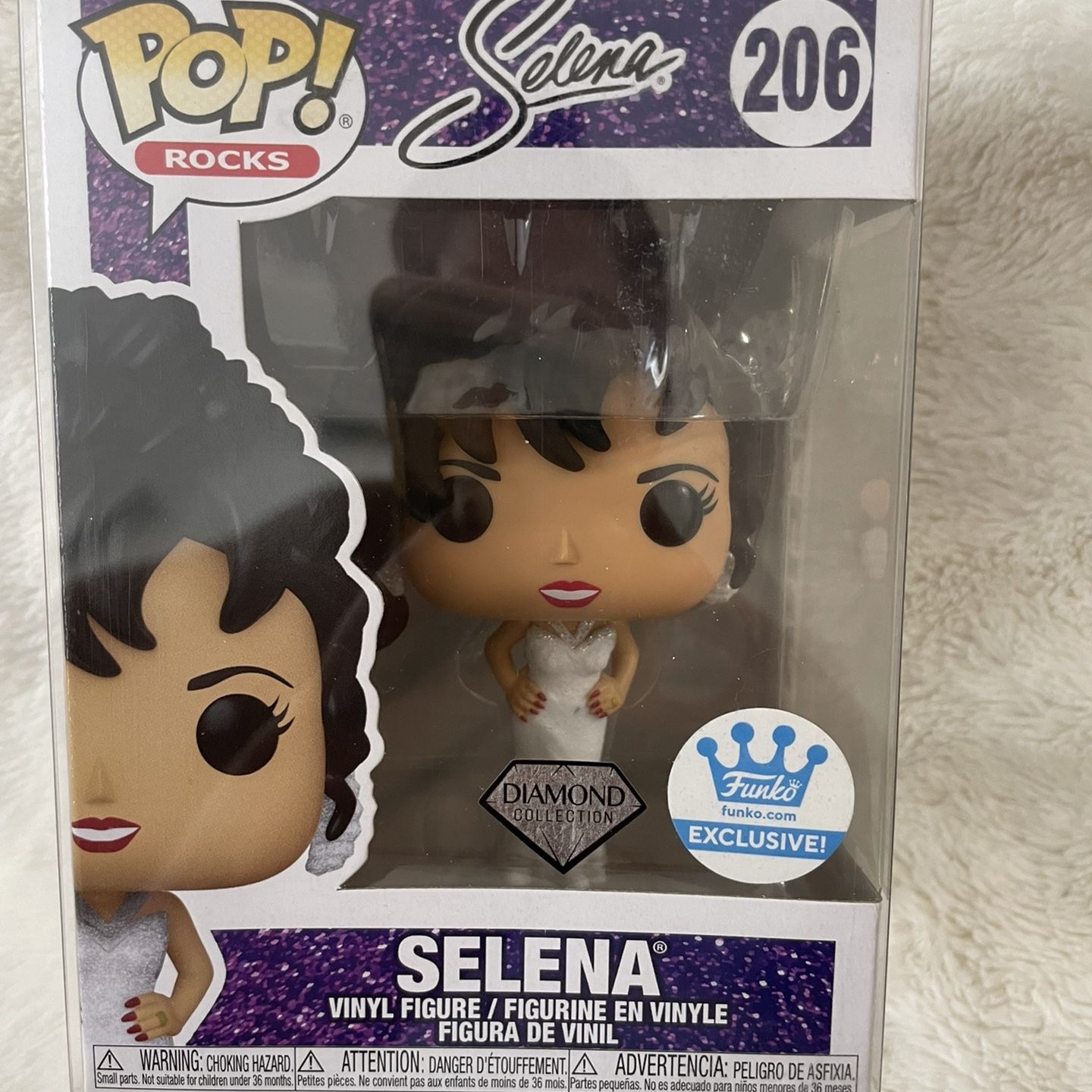 Funko POP! Rocks #206 - Selena Diamond Collection Exclusive [Sold Out!] for  Sale in Long Beach, CA - OfferUp