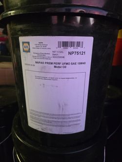 Napa 15W40 oil