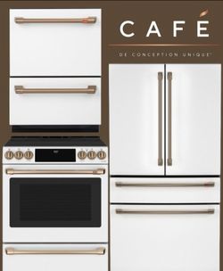 Café Appliance Suite – Refrigerator, Range & Dishwasher