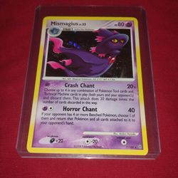 2008 Holo Pokemon - Mismagius Foil / Hologram card #7/100