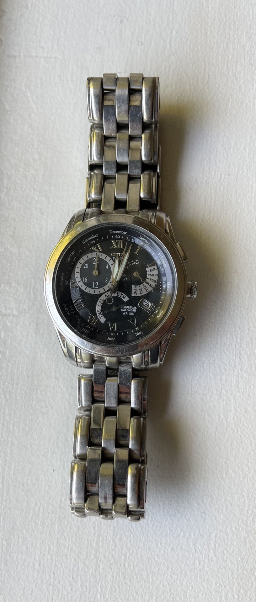 Citizen Caliber 8700 Eco-Drive Perpetual Calendar Men’s Watch