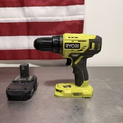 Ryobi Cordless Drill with 1.5 ah battery P215