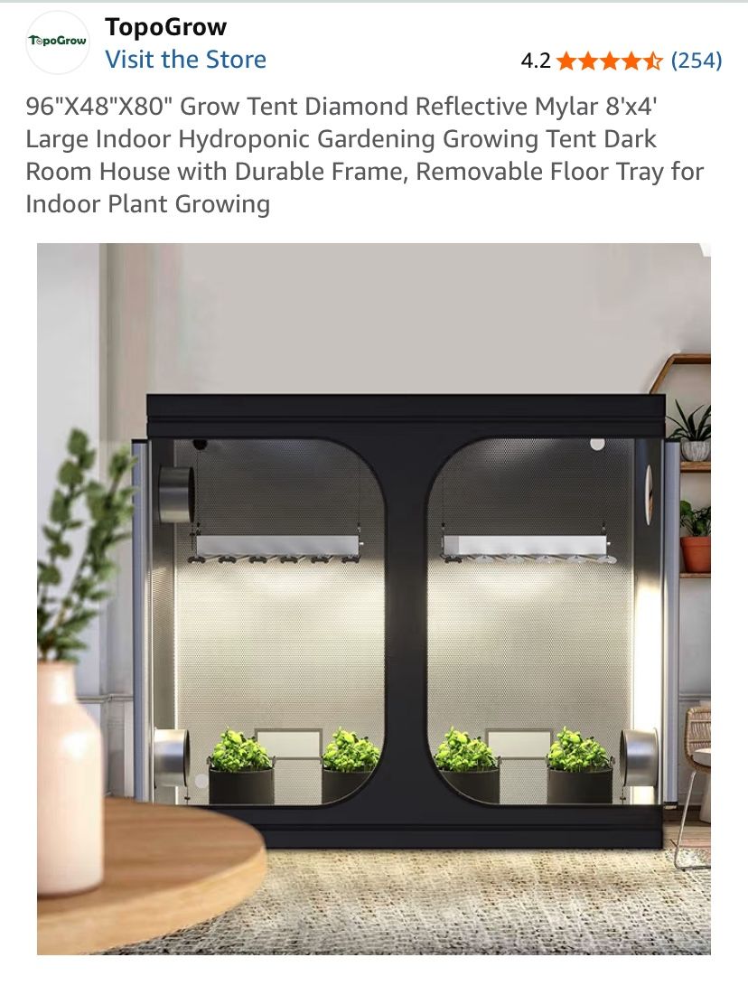 Indoor Grow Tent & Lights