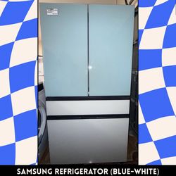 Samsung Refrigerator (Blue-White)