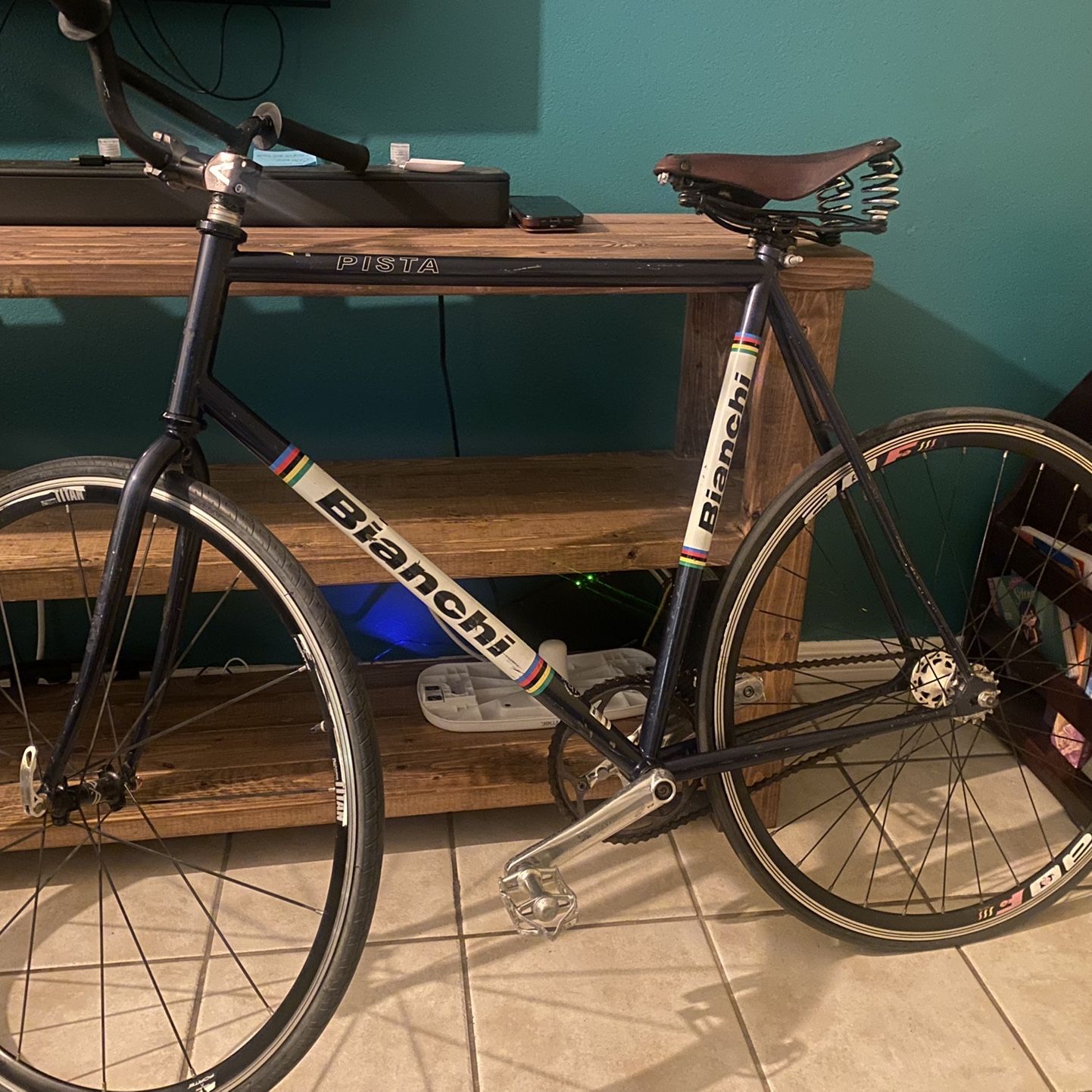 【セール価格】Bianchi pista ピスト＋DURA-ACE クランク Bianchi Pista for Sale in Whittier, CA - OfferUp