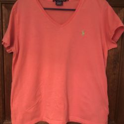 Salmon Polo Shirt 